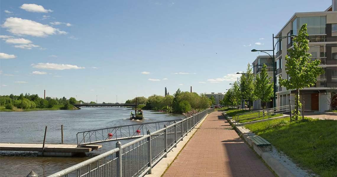 Riverside-Makasiiniranta Pori Eksteriør billede